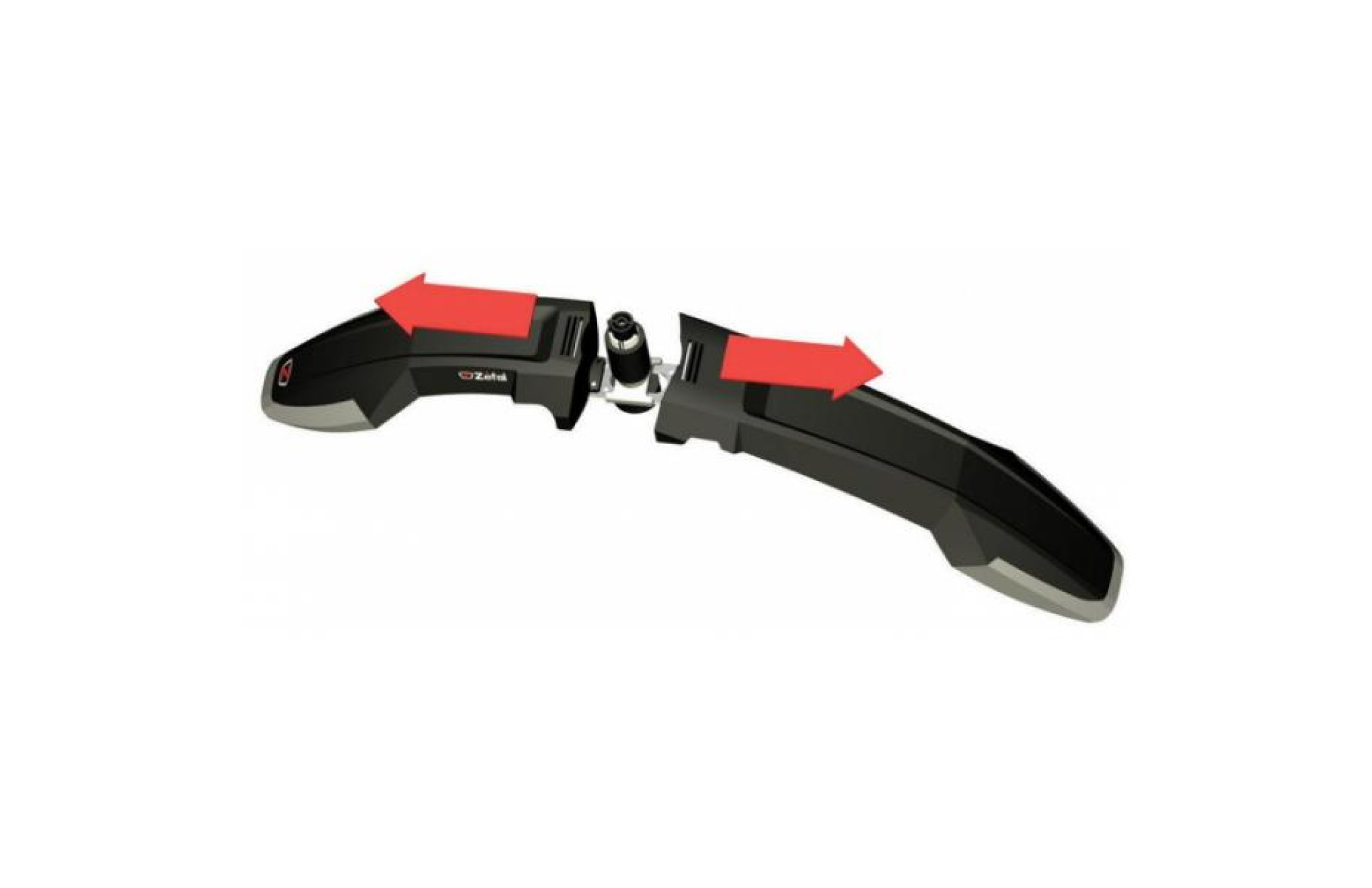 Garde-boue Avant ZEFAL Croozer Road – Pour Roues 28″, Fixation Universelle, 60 G